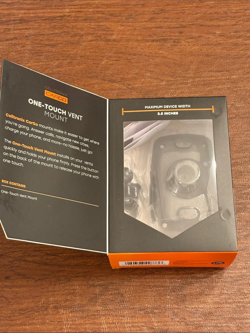 Celltronix Vent Mount Cellphone Holder
